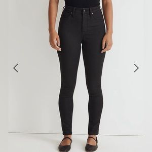 Madewell High-Rise Black Skinny Jeans